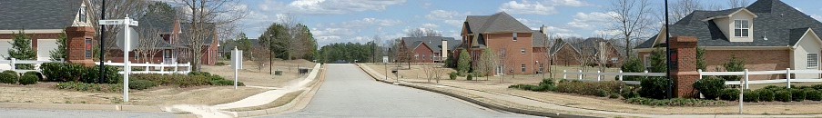 Entrance to Crown Springs Subdivision